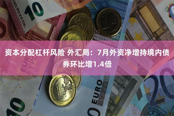 资本分配杠杆风险 外汇局：7月外资净增持境内债券环比增1.4倍