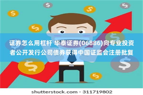 证券怎么用杠杆 华泰证券(06886)向专业投资者公开发行公司债券获得中国证监会注册批复