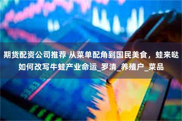 期货配资公司推荐 从菜单配角到国民美食，蛙来哒如何改写牛蛙产业命运_罗清_养殖户_菜品